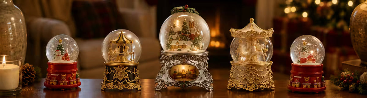 Bolas de Nieve Musicales: Magia y Decoración para el Hogar