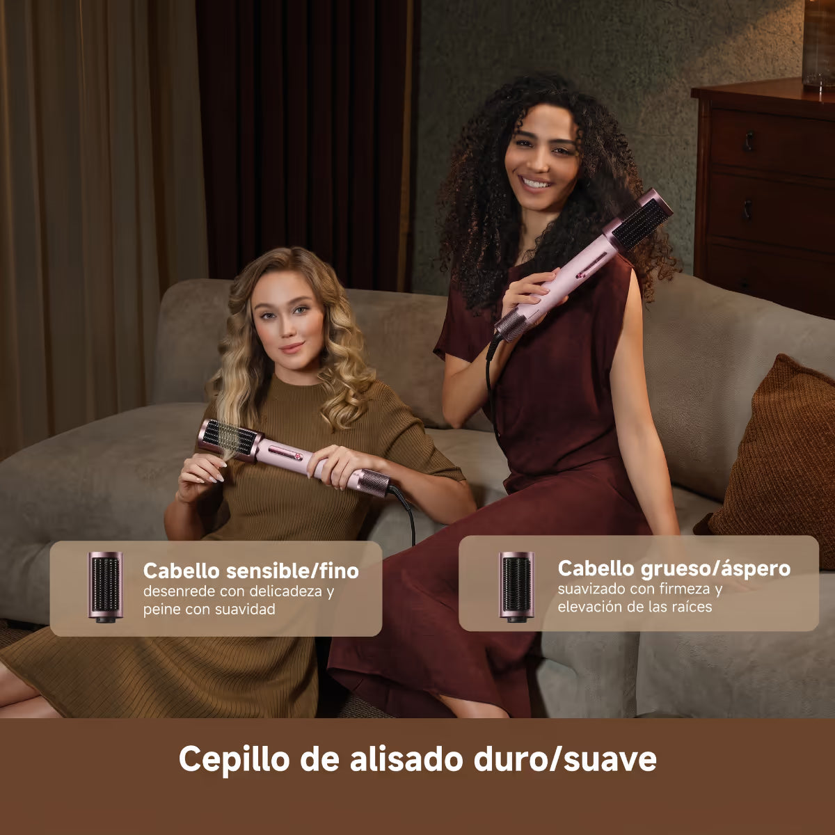 Cepillos alisadores duro y suave del Dreame AirStyle Pro HI para cabello fino o grueso - Ferretería La Palma - 1850006