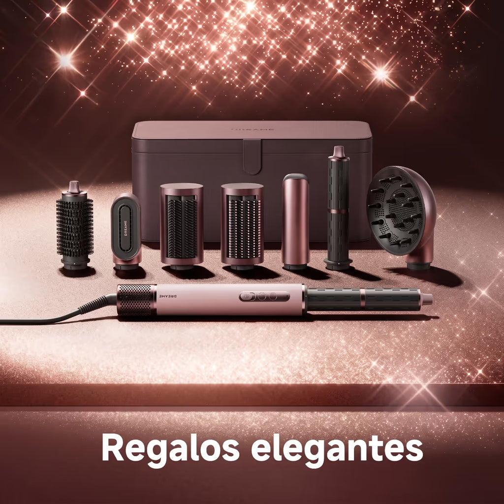 Set completo Dreame AirStyle Pro HI con accesorios y estuche, ideal como regalo elegante - Ferretería La Palma - 1850006