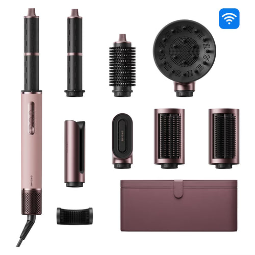 Set completo Dreame AirStyle Pro HI con 8 accesorios, boquillas, cepillos y estuche de almacenamiento - Ferretería La Palma - 1850006