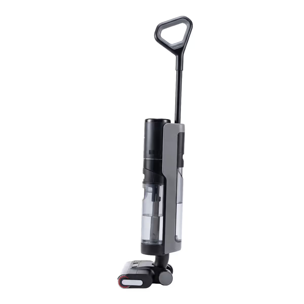Aspiradora Dreame G10 Pro mostrando depósito de agua limpia con nivel máximo marcado - Ferretería La Palma - 1850004