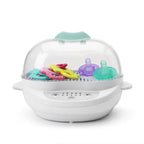 Vaporera y esterilizadora Nutribullet Turbo Baby 900W en función de esterilización con chupetes y mordedores de bebé en su interior - Ferretería La Palma - 1690014