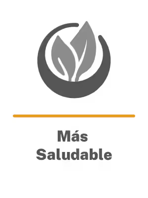 Icono que muestra que los utensilios Victoria son más saludables - disponibles en Ferretería La Palma Guatemala