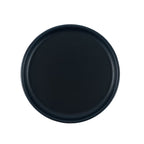 Vista cenital del plato redondo Victoria de 20 cm en hierro fundido esmaltado - Ferretería La Palma - 1050036